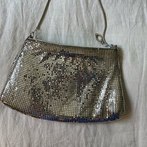 Silver evening small bag. Handmade in Hong Kong